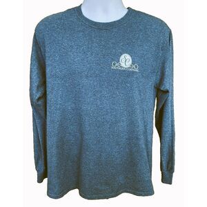 Southern Couture Women's Gray 'Family Friends Gameday' LS T-Shirt Size Medium